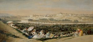 Louka San Isidro od Francisco de Goya